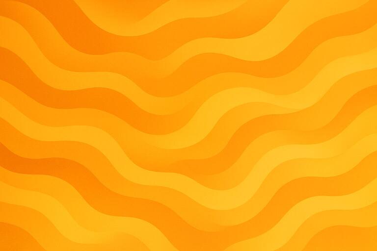 Decorative wave pattern